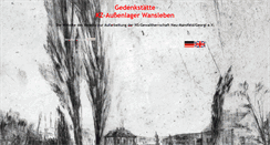 Desktop Screenshot of kz-wansleben.de